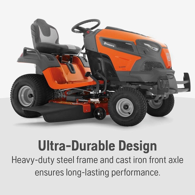 Husqvarna TS 242XD 21.5 HP 42-Inch Lawn Tractor with Kawasaki FR Engine and Differential Lock