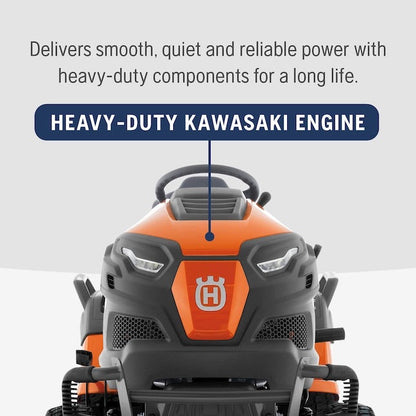 Husqvarna TS 242XD 21.5 HP 42-Inch Lawn Tractor with Kawasaki FR Engine and Differential Lock