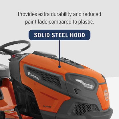 Husqvarna TS 354XD 24 HP 54-Inch Lawn Tractor with Kawasaki FR730V and Electric Differential Lock