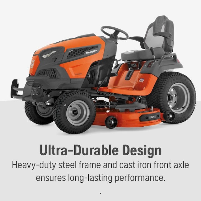 Husqvarna TS 354XD 24 HP 54-Inch Lawn Tractor with Kawasaki FR730V and Electric Differential Lock
