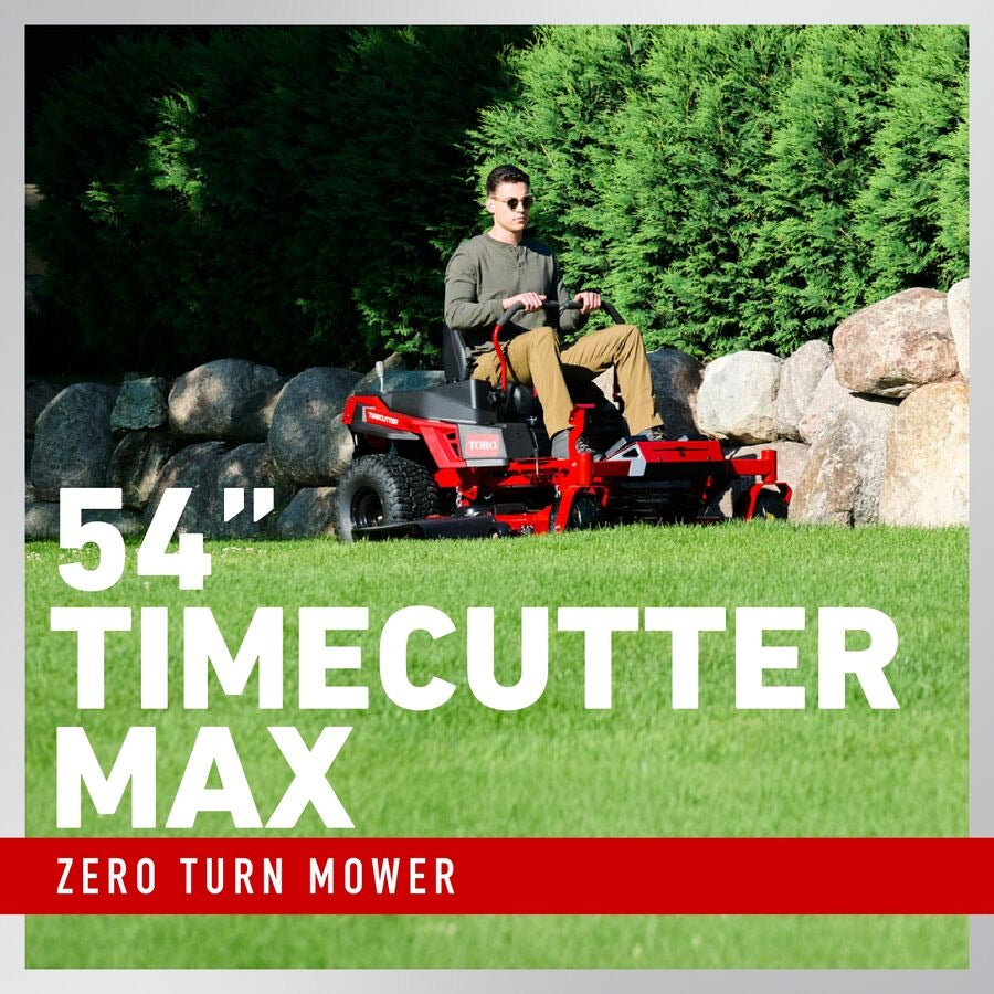 Toro TimeCutter MAX MyRIDE 50 24.5 HP 50-Inch Zero-Turn Mower with Toro V-Twin and Suspension System