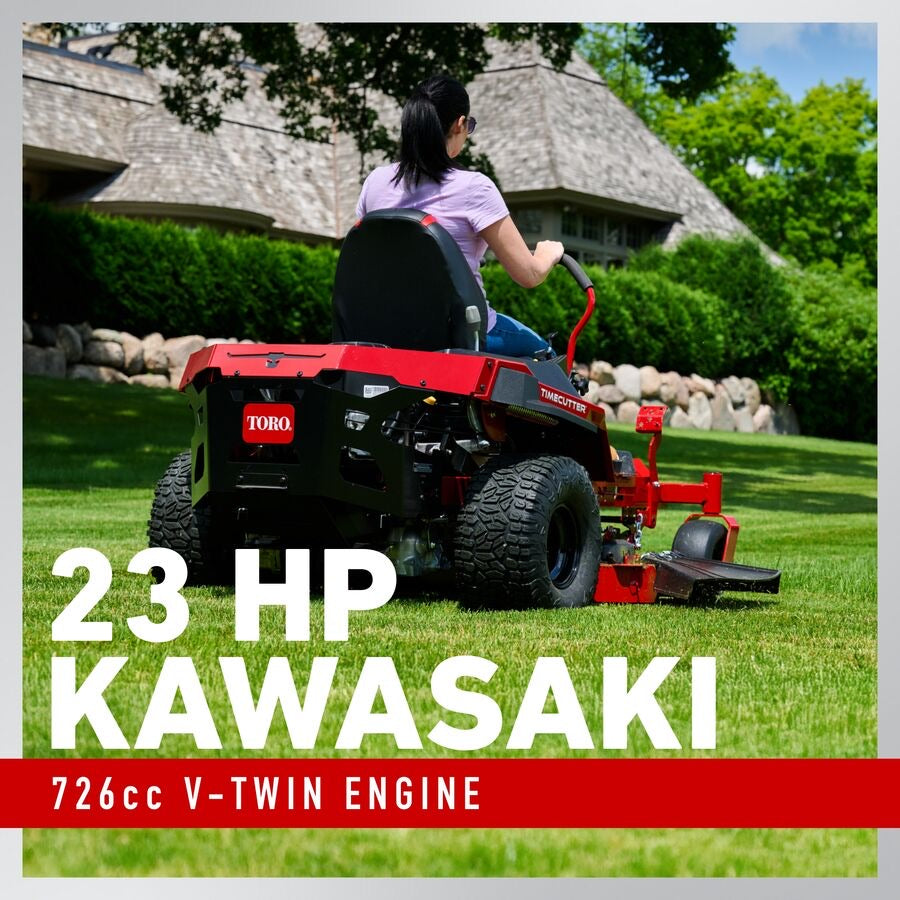Toro TimeCutter MAX MyRIDE 50 24.5 HP 50-Inch Zero-Turn Mower with Toro V-Twin and Suspension System