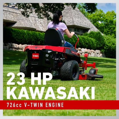 Toro TimeCutter MAX MyRIDE 50 24.5 HP 50-Inch Zero-Turn Mower with Toro V-Twin and Suspension System