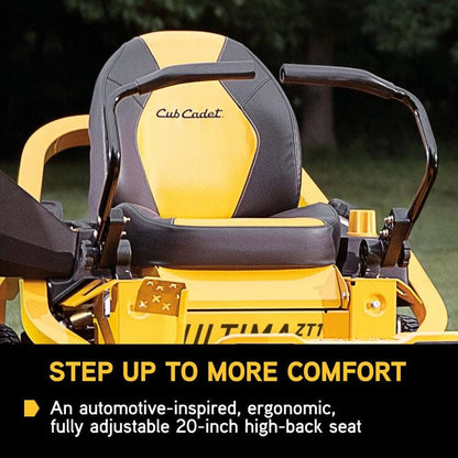 Cub Cadet Ultima ZT1 42 22 HP 42-Inch Zero-Turn Riding Mower with Kohler 7000 V-Twin