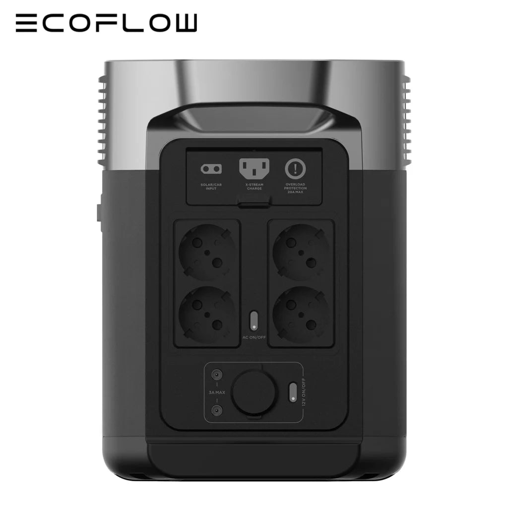 ECOFLOW DELTA 2 Tragbare Powerstation 1024Wh Camping Solargenerator