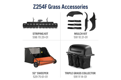 Husqvarna Z254F Special Edition 23 HP 54-Inch Zero-Turn Mower with Kawasaki FR691V V-Twin