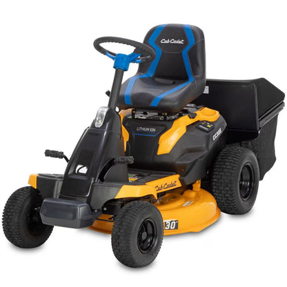 Cub Cadet CC30E 56V 30-Inch Electric Riding Lawn Mower with Lithium-Ion Battery