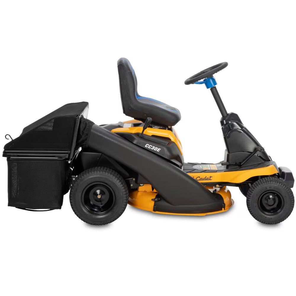 Cub Cadet CC30E 56V 30-Inch Electric Riding Lawn Mower with Lithium-Ion Battery