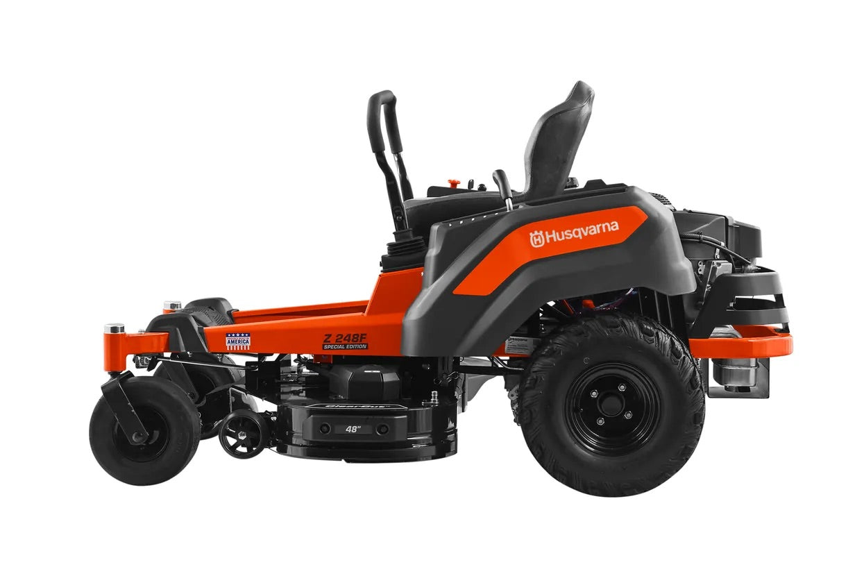 Husqvarna Z248F Special Edition 21.5 HP 48-Inch Zero-Turn Mower with Kawasaki FR Series V-Twin
