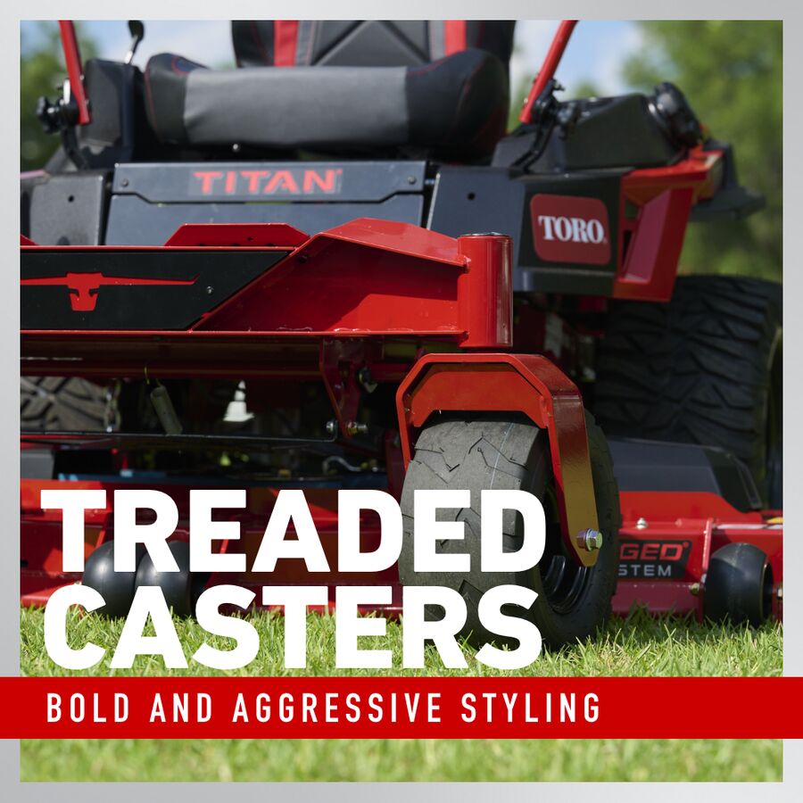 Toro TITAN 60 26 HP 60-Inch Zero-Turn Mower with Kohler 7000 V-Twin, MyRIDE Suspension and IronForged Deck