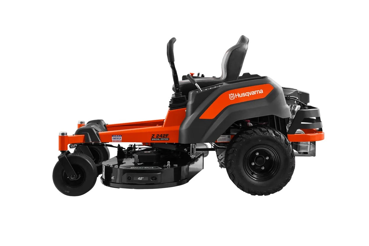 Husqvarna Z242F Special Edition 21.5 HP 42-Inch Zero-Turn Mower with Kawasaki FR Series V-Twin